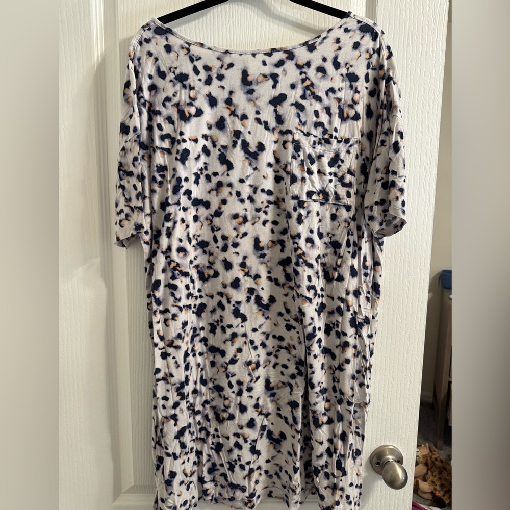Leopard Print Soma Cool Nights Nightgown